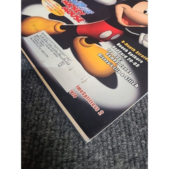 Vintage Nintendo Power Magazine Vol. 159 Mickey Mouse w/poster Kirby comic - Picture 5 of 8